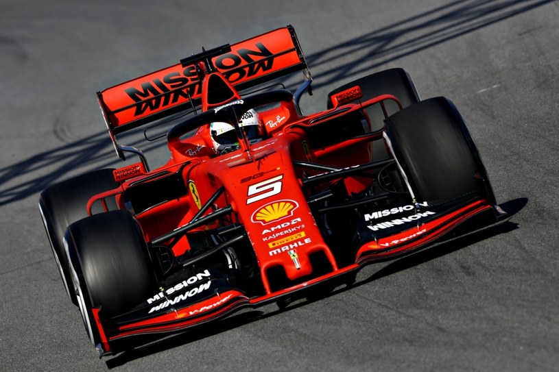 Vettel na torze /Getty Images