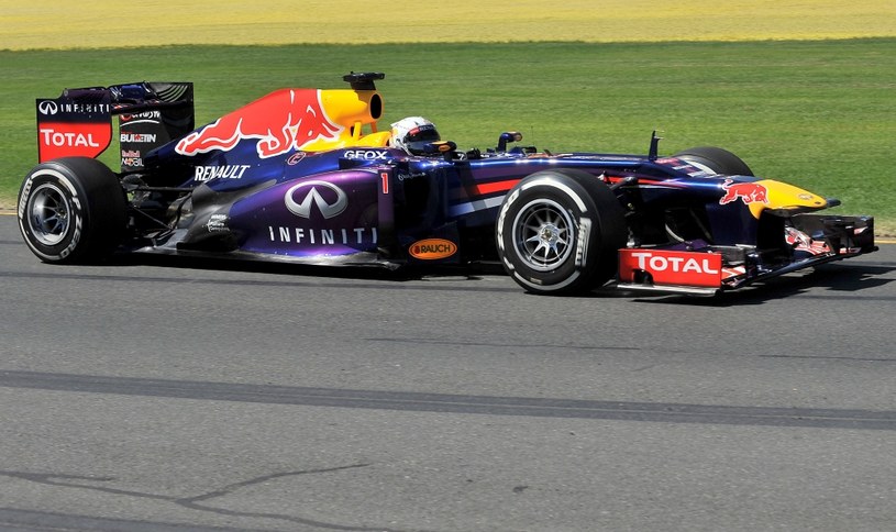 Vettel na treningu przed GP Australii /AFP