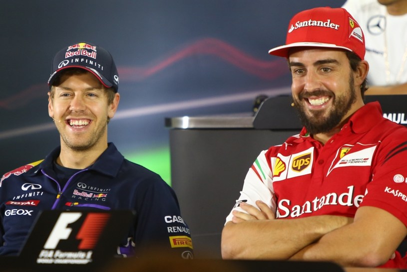 Vettel zastąpi Alonso w Ferrari. A Alonso zapewne trafi do McLarena /AFP