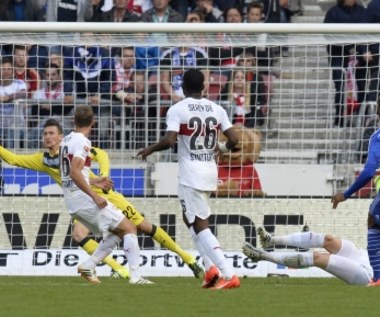 VfB Stuttgart - FC Ingolstadt 1-0. Tytoń obronił karnego 