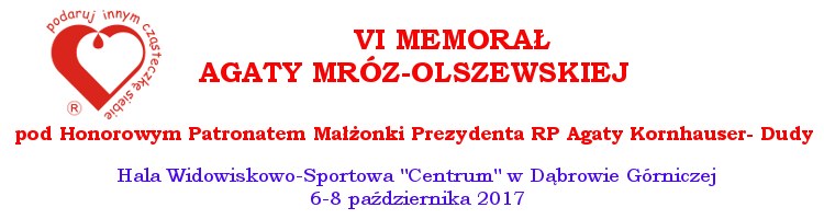 VI Memoriał Agaty Mróz-Olszewskiej /Materiały prasowe