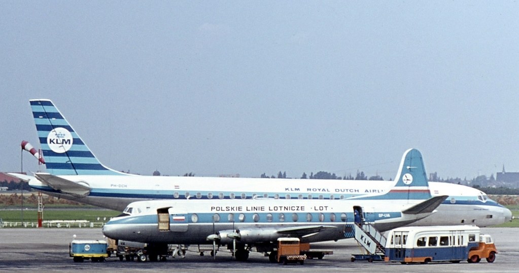 Vickers Viscount 804 linii PLL LOT /Ralf Manteufel /Wikimedia