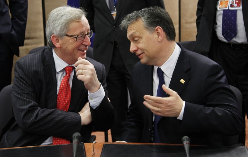 Victor Orban i Jean-Claude Juncker /AFP