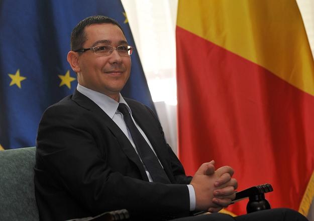 Victor Ponta, premier Rumunii /AFP