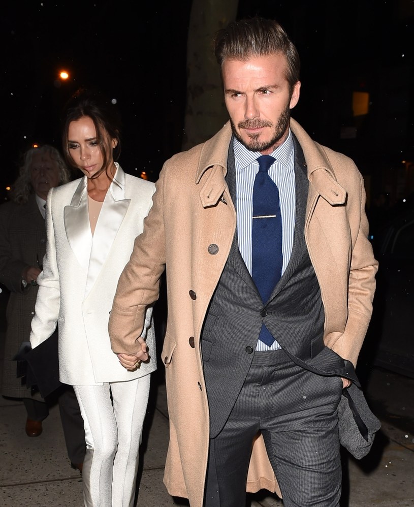 Victoria Beckham i David Beckham /Agencja FORUM