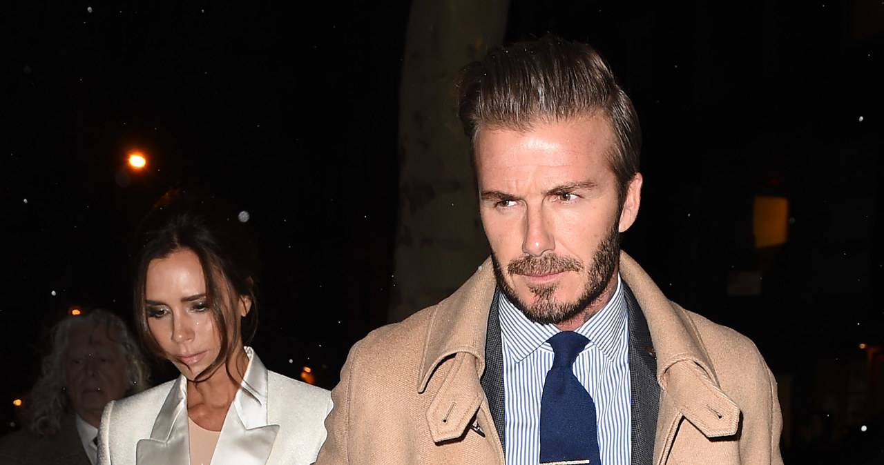 Victoria Beckham i David Beckham /Agencja FORUM