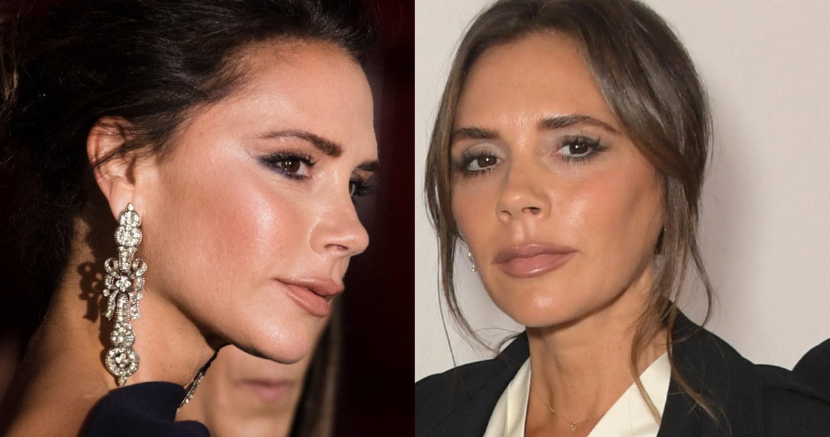 Victoria Beckham na przestrzeni lat przeszła spektakularną metamorfozę /Getty Images