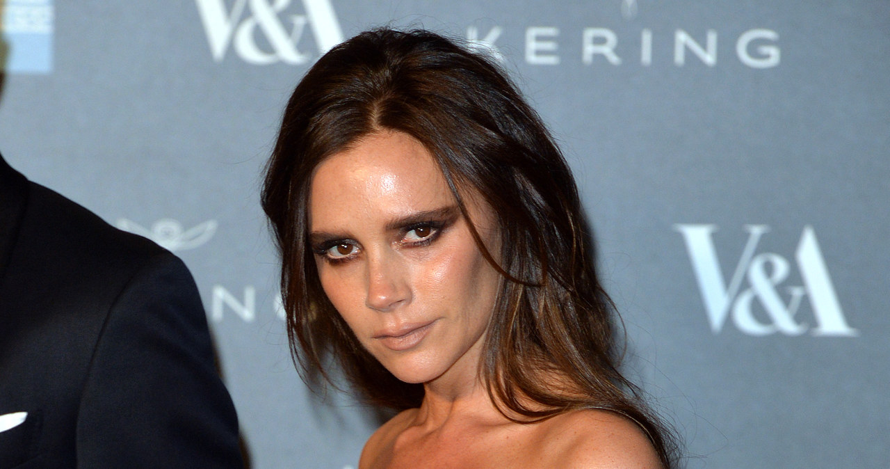 Victoria Beckham rzadko się uśmiecha /Anthony Harvey /Getty Images