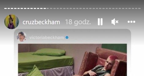 Victoria Beckham:  www.instagram.com/victoriabeckham/ /Screen z InstaStory  /Instagram