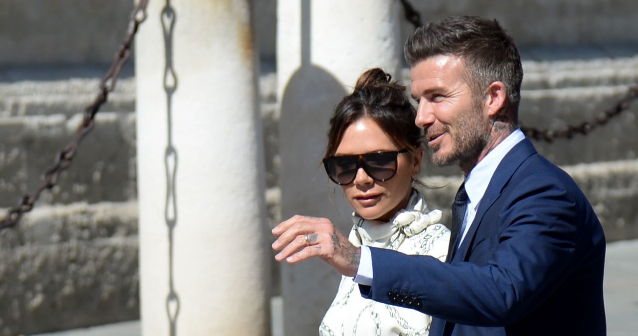 Victoria i David Beckham /AFP