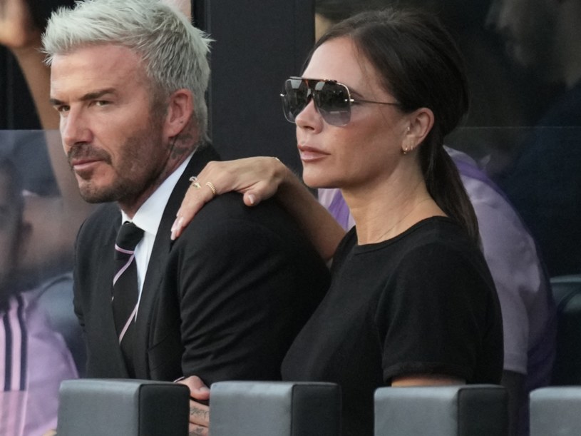 Victoria i David Beckham /Mark Brown / Stringer /Getty Images