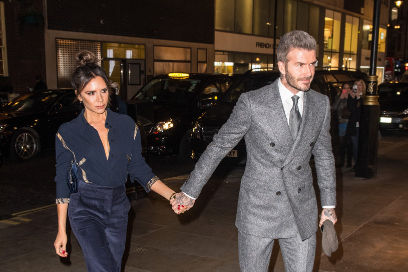 Victoria od 20 lat jest w związku małżeńskim z byłym piłkarzem reprezentacji Anglii, Davidem Beckhamem, z którym zdają się tworzyć wzorową parę /Dominic Lipinski/Press Association /East News