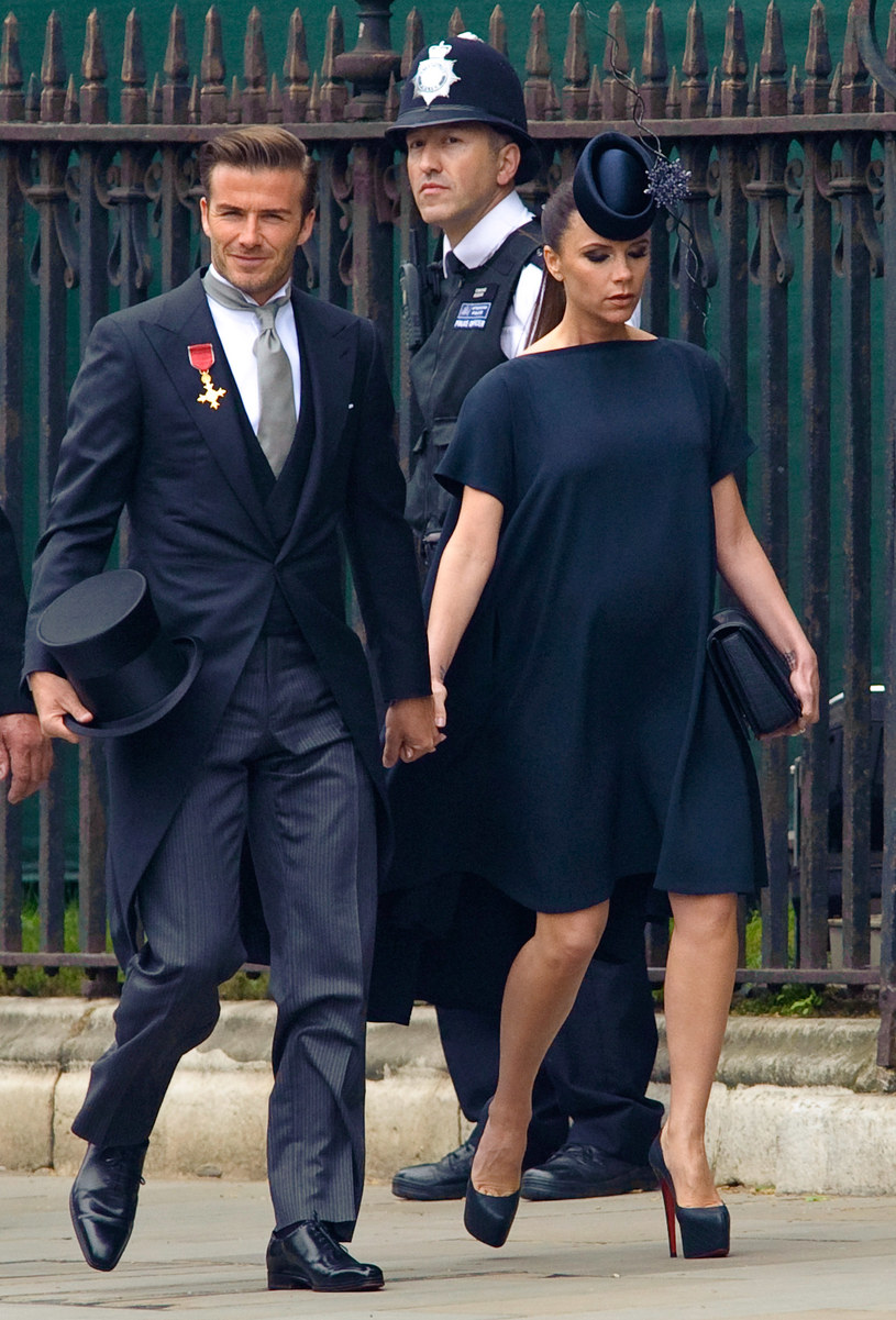 Victoria z mężem Davidem &nbsp; /Getty Images/Flash Press Media