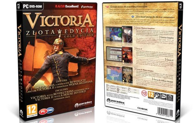 Victoria: Złota Edycja - wizerunek pudełka gry /Informacja prasowa