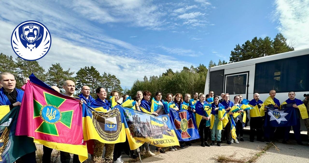 Відбувся черговий обмін полоненими між Україною та росією.  Фото - ГУР України. /Archiwum