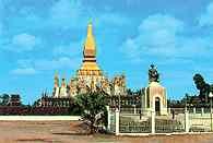 Vientiane, światynia /Encyklopedia Internautica