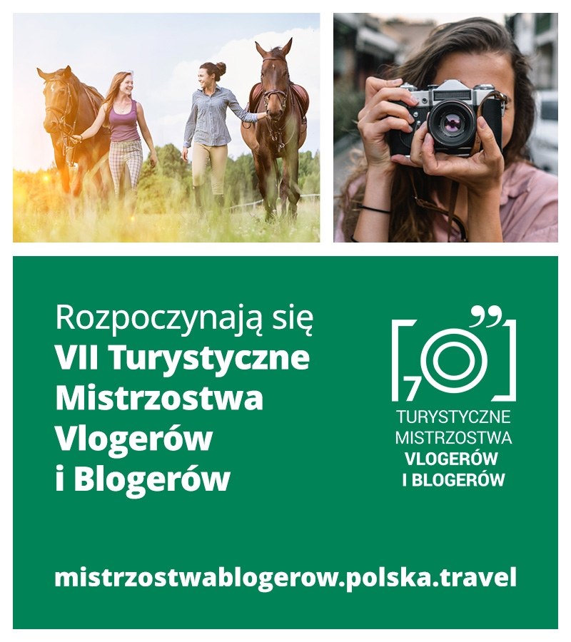 VII Turystyczne Mistrzostwa Vlogerów i Blogerów /materiały promocyjne