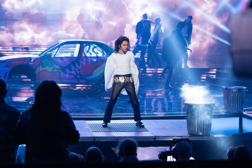 Viki Gabor jako Michael Jackson /Polsat
