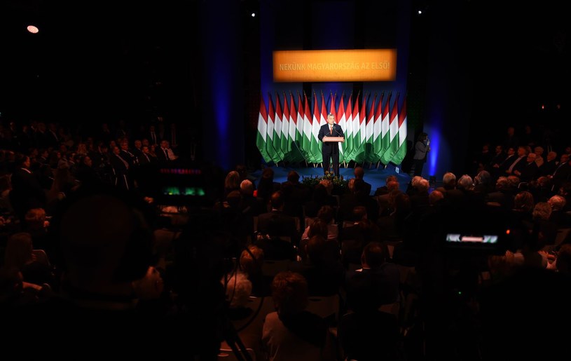 Viktor Orba, szef Fideszu /AFP