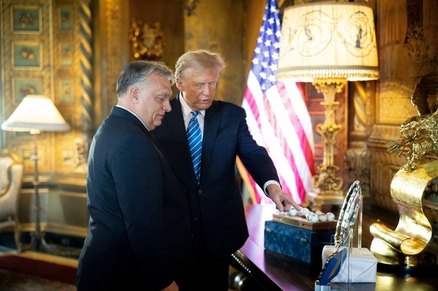 Viktor Orban i Donald Trump /Zoltan Fischer / HANDOUT /PAP/EPA