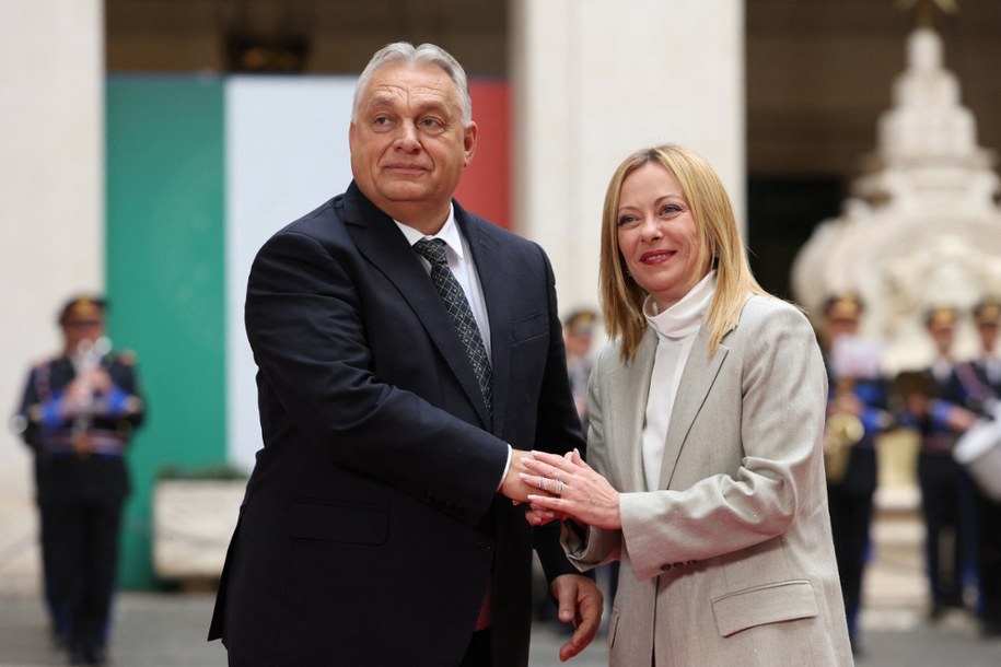 Viktor Orban i Giorgia Meloni są wśród premierów podpisanych pod listem /Iacobucci Marco/IPA/ABACA/Abaca /East News