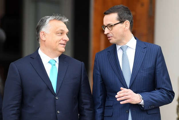 Viktor Orban i Mateusz Morawiecki /Maciej Gillert /PAP/Photoshot