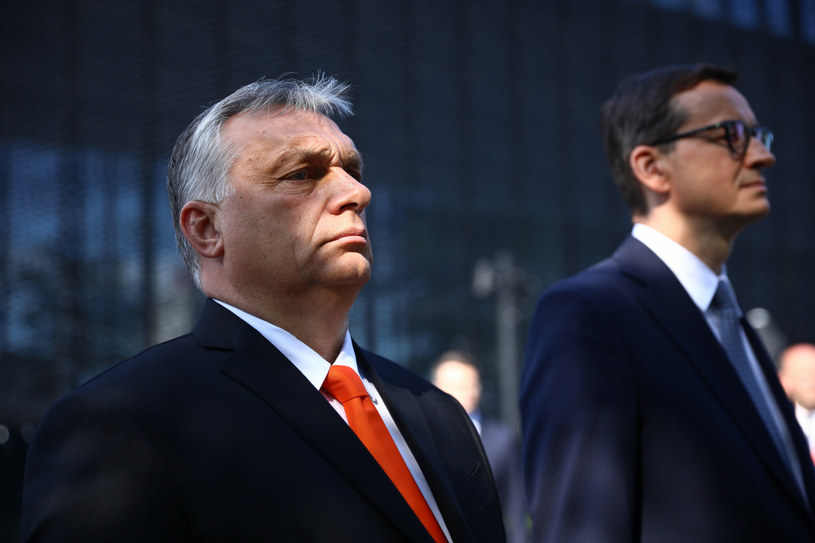 Viktor Orbán și Mateusz Moravecí / Beata Zorzel / East News
