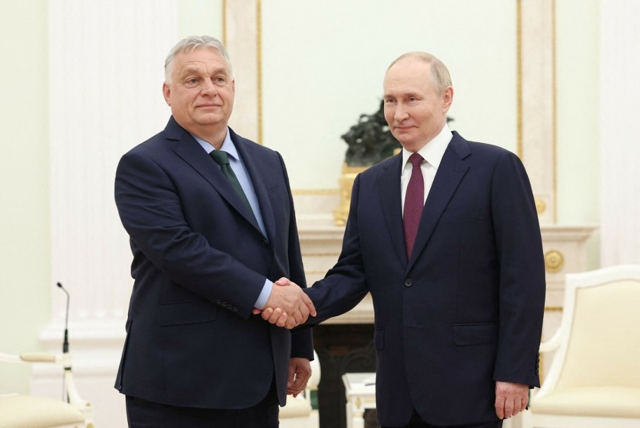 Viktor Orban i Władimir Putin spotkali się ostatnio w 2024 roku /VALERY SHARIFULIN/AFP/East News /East News