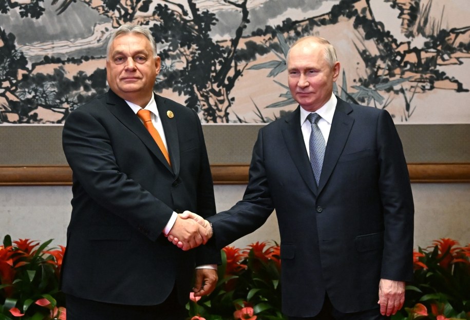 Viktor Orban i Władimir Putin /GRIGORY SYSOEVS / SPUTNIK / KREMLIN /PAP/EPA