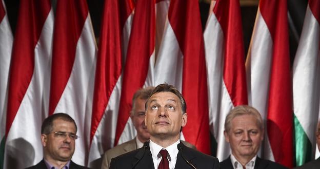 Viktor Orban, lider partii Fidesz i premier Węgier /AFP