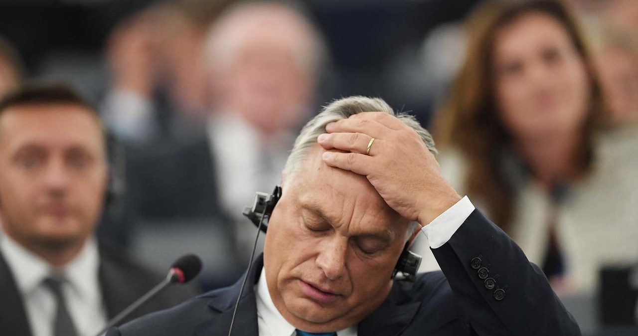 Viktor Orban ma powody do zmartwień. Inflacja na Węgrzech wciąż pozostaje bardzo wysoka /AFP
