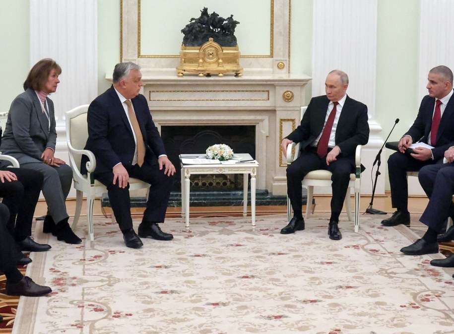 Viktor Orban rozmawiał z Władimirem Putinem /VLADIMIR GERDO /SPUTNIK/KREMLIN / POOL /PAP/EPA
