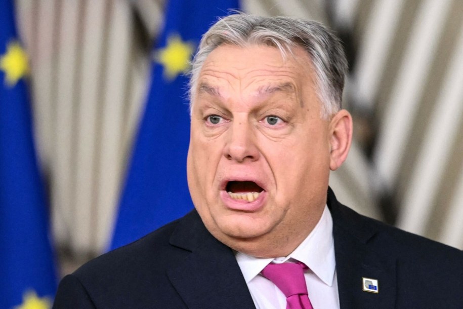 Viktor Orban "uhonorowany" przez Radosława Sikorskiego /NICOLAS TUCAT/AFP/East News /East News