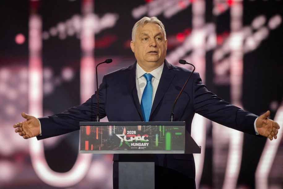Viktor Orban wygra wybory dzięki pomocy Rosjan? /GERGELY BESENYEI/AFP/East News /East News
