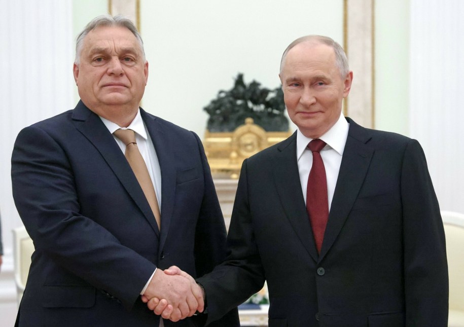 Viktor Orban z wizytą na Kremlu, 28 listopada 2025 roku /IMAGO/Vladimir Gerdo/Imago Stock and People/East News /East News