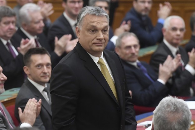 Viktor Orban /TAMAS KOVACS   /PAP/EPA