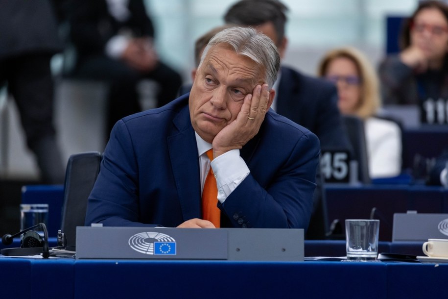 Viktor Orban /CHRISTOPHE PETIT TESSON /PAP/EPA