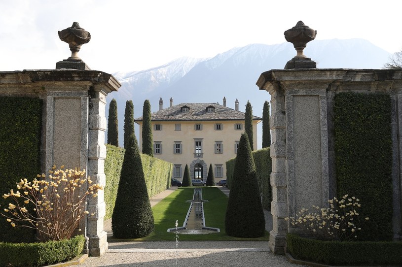 Villa Balbiano znajduje się na zachodnim brzegu jeziora Como w Ossuccio w północnej Lombardii / Vittorio Zunino Celotto / Staff /Getty Images