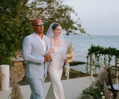 Vin Diesel odprowadził córkę Paula Walkera do ołtarza