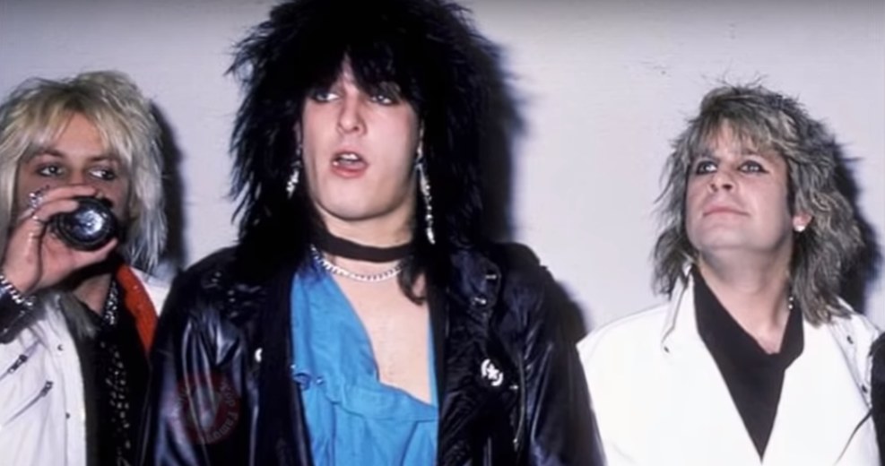 Vince Neil i Nikki Sixx z Mötley Crüe wraz z Ozzym Osbournem /YouTube