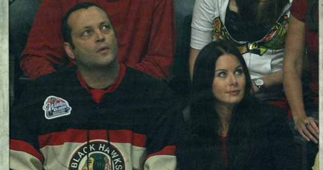 Vince Vaughn i Kyla Veber &nbsp; /AFP