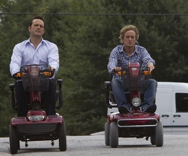 Vince Vaughn i Owen Wilson w scenie z filmu "Stażyści"