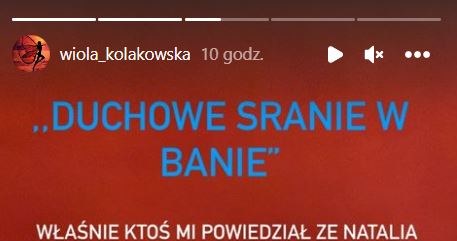 Viola Kołakowska o "duchowości" celebrytów /www.instagram.com/wiola_kolakowska