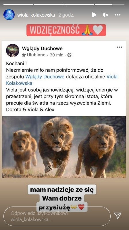 Viola Kołakowska: www.instagram.com/wiola_kolakowska/ /Instagram /Instagram