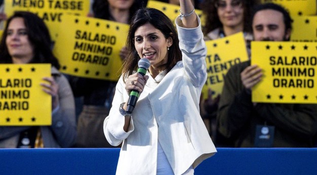 Virginia Raggi /ANGELO CARCONI /PAP/EPA