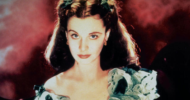 Vivien Leigh jako Scarlett O'Hara w "Przeminęło z wiatrem" /materiały prasowe