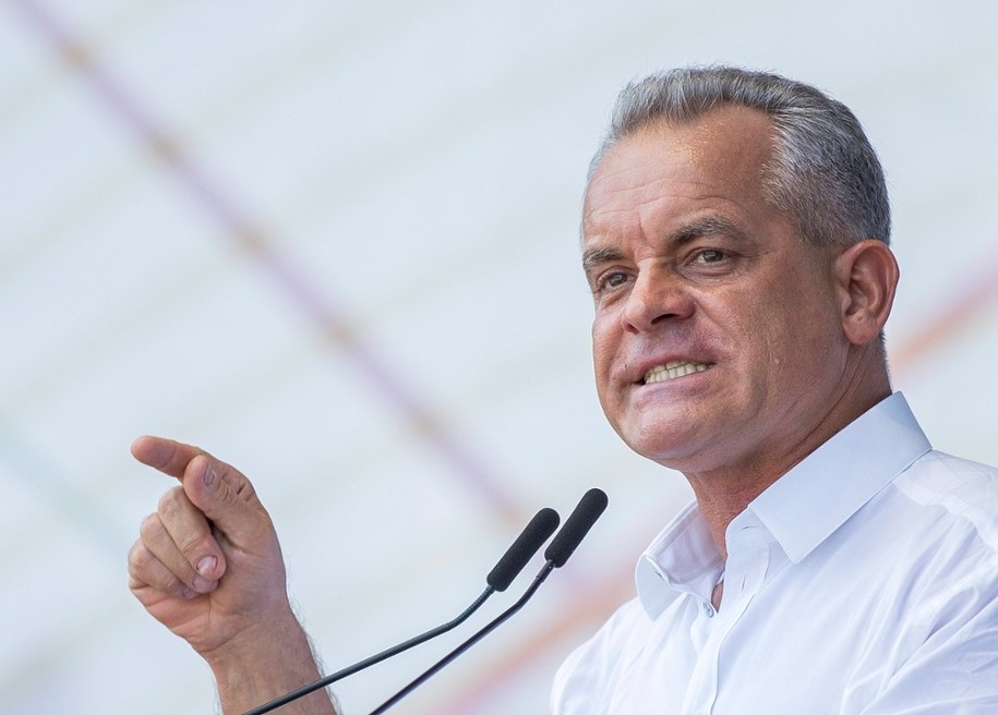 Vladimir Plahotniuc na zdjęciu z 2019 roku /DUMITRU DORU /PAP/EPA