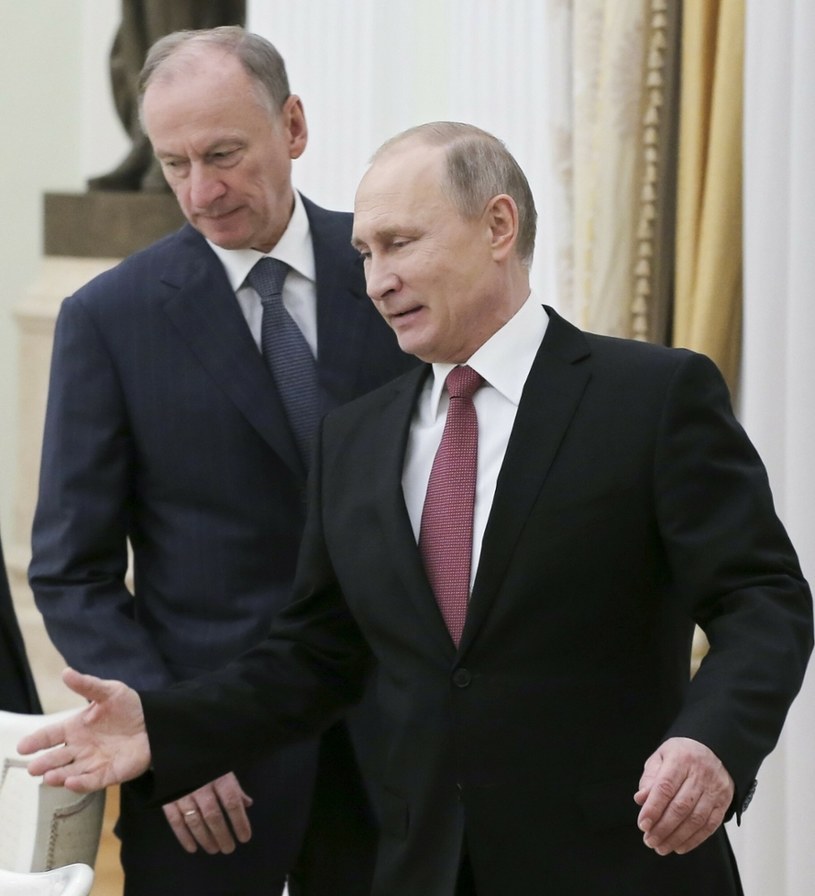 Vladimir Putin i Nikolai Patrushev /AP/EAST NEWS /East News