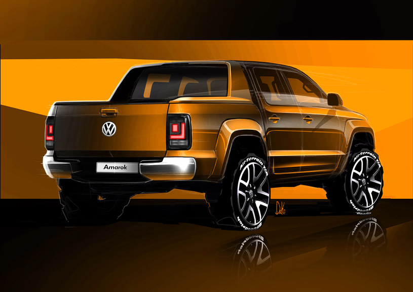 Volkswagen Amarok po liftingu /Informacja prasowa