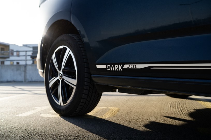 Volkswagen Caddy Dark Label dostępny jest w dwóch wariantach długości. /Jan Guss-Gasiński /INTERIA.PL